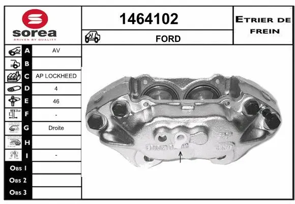 Brake Caliper (1464102)