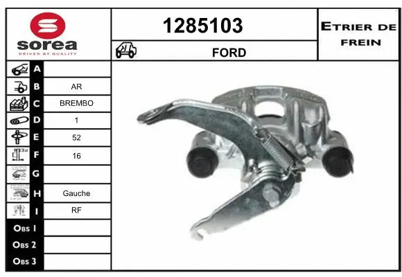 Brake Caliper (1285103)