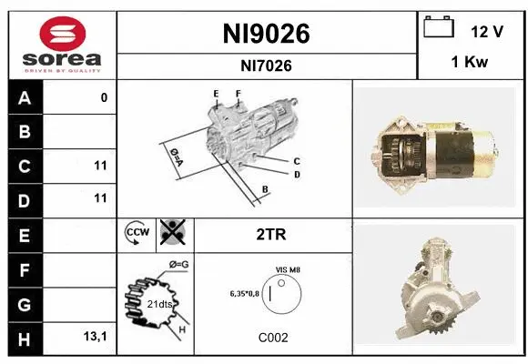Starter (NI9026)