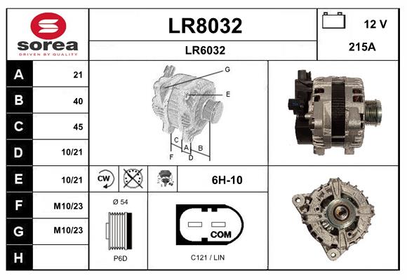 Alternator (LR8032)