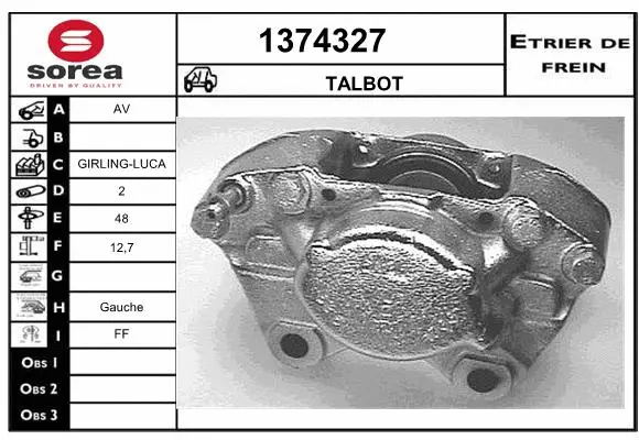 Brake Caliper (1374327)