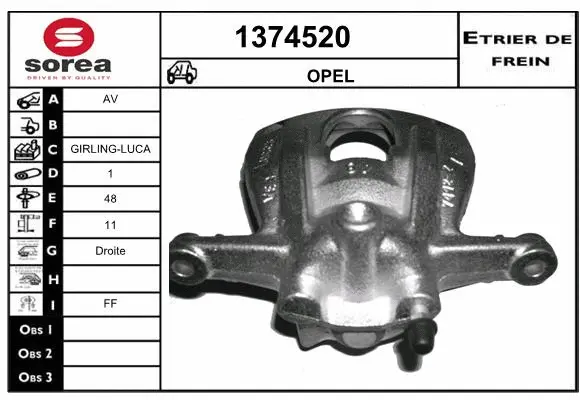 Brake Caliper (1374520)