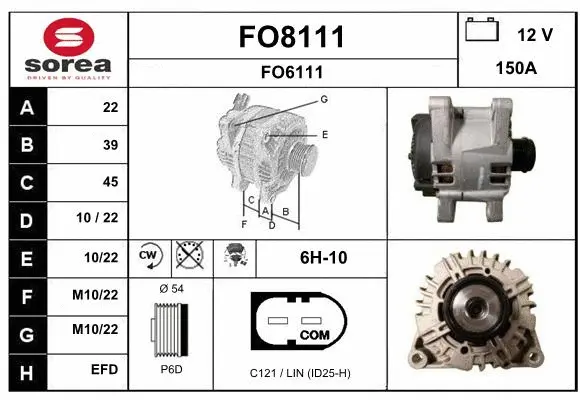 Alternator (FO8111)