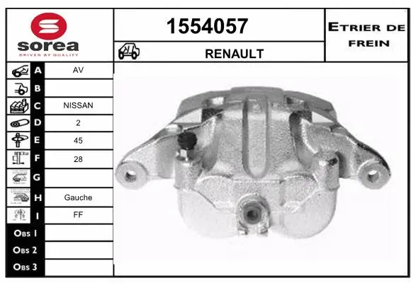 Brake Caliper (1554057)