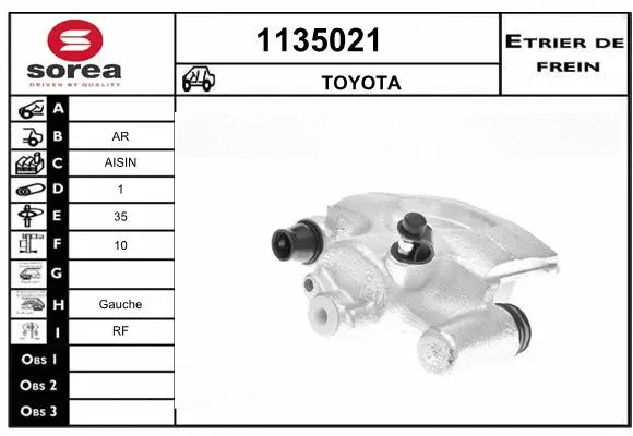 Brake Caliper (1135021)