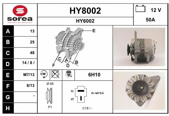 Alternator (HY8002)