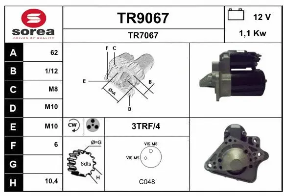 Starter (TR9067)