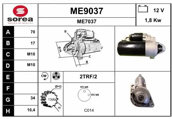 Starter (ME9037)