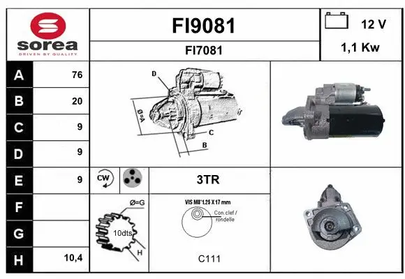 Starter (FI9081)