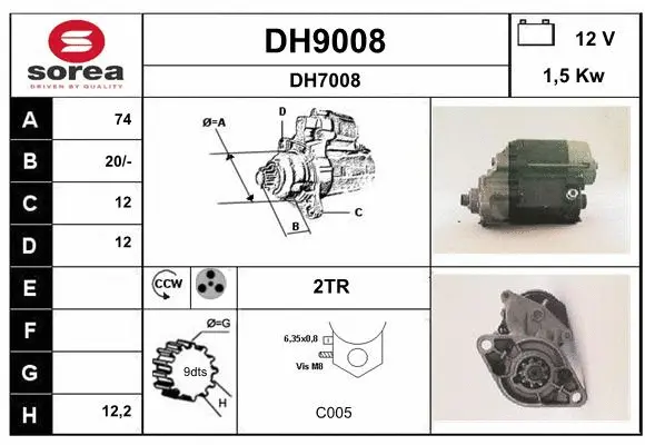 Starter (DH9008)