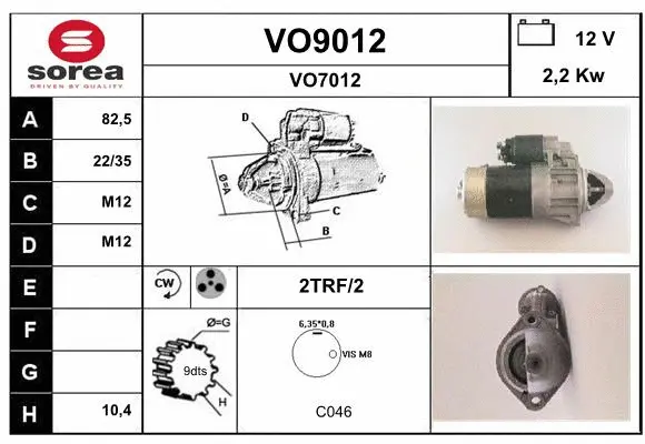 Starter (VO9012)