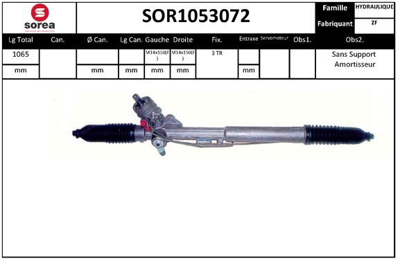 Steering Gear (SOR1053072)
