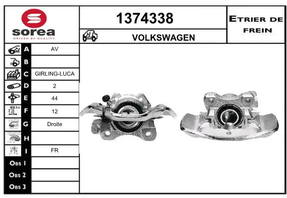 Brake Caliper (1374338)