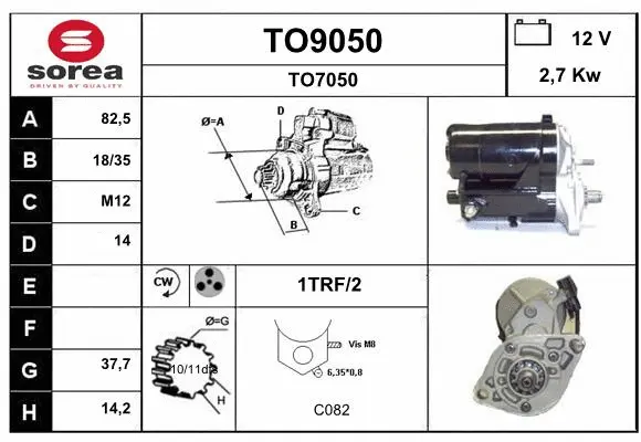 Starter (TO9050)