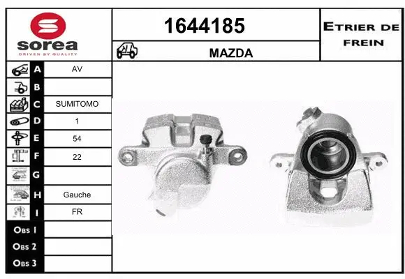Brake Caliper (1644185)