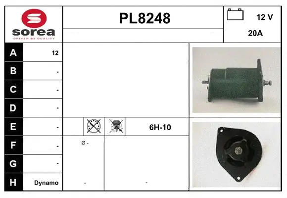 Alternator (PL8248)