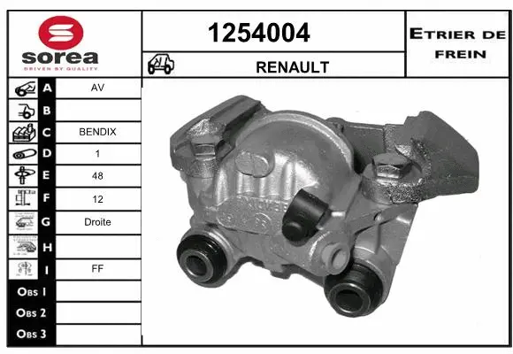 Brake Caliper (1254004)