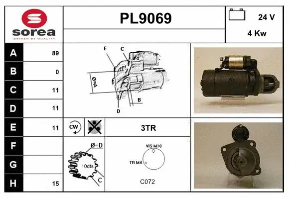 Starter (PL9069)