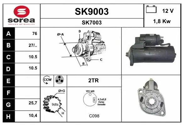 Starter (SK9003)
