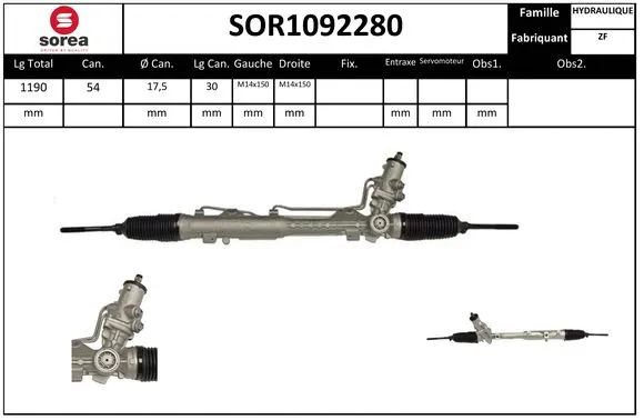 Steering Gear (SOR1092280)