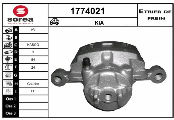 Brake Caliper (1774021)