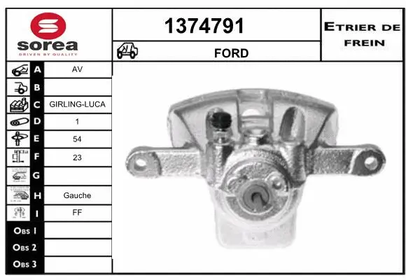 Brake Caliper (1374791)