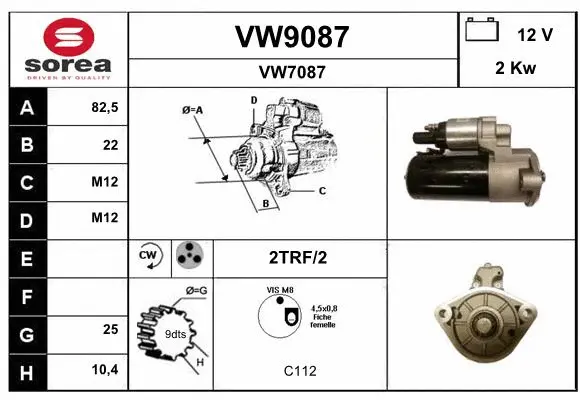 Starter (VW9087)