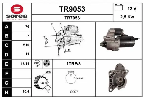 Starter (TR9053)