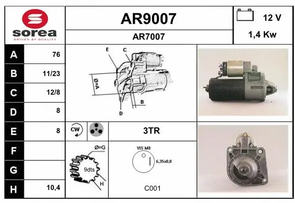 Starter (AR9007)