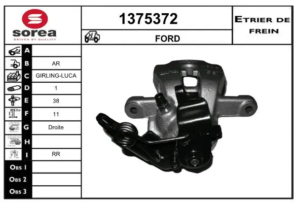 Brake Caliper (1375372)