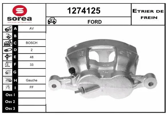 Brake Caliper (1274125)