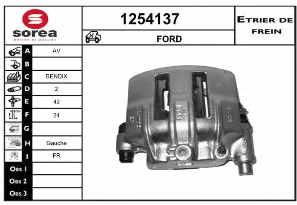 Brake Caliper (1254137)