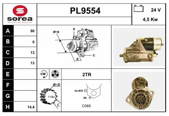 Starter (PL9554)