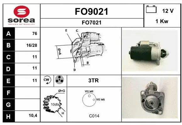 Starter (FO9021)