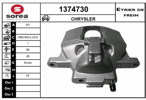 Brake Caliper (1374730)