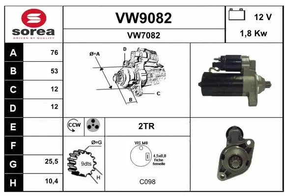 Starter (VW9082)