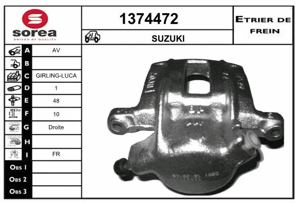 Brake Caliper (1374472)