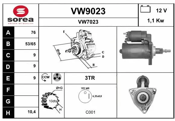 Starter (VW9023)