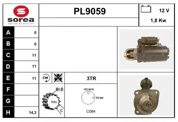 Starter (PL9059)