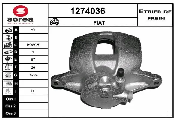 Brake Caliper (1274036)