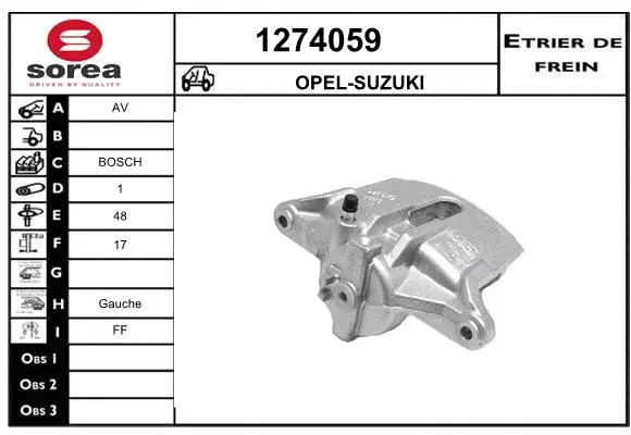 Brake Caliper (1274059)