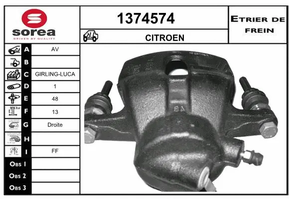 Brake Caliper (1374574)