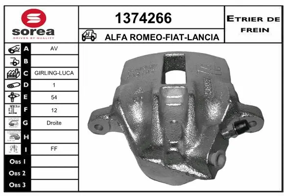Brake Caliper (1374266)