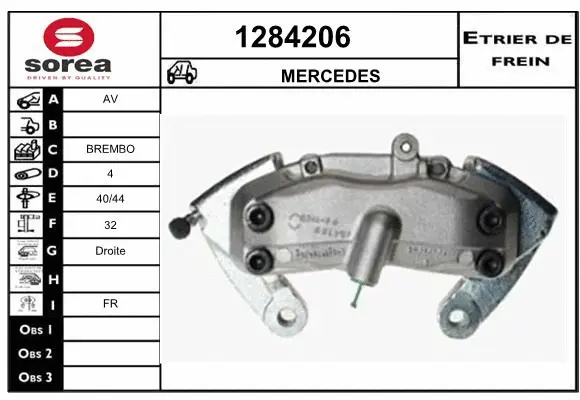 Brake Caliper (1284206)