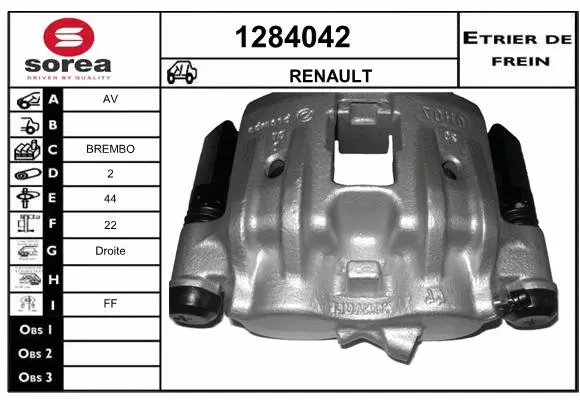 Brake Caliper (1284042)