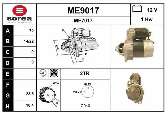 Starter (ME9017)