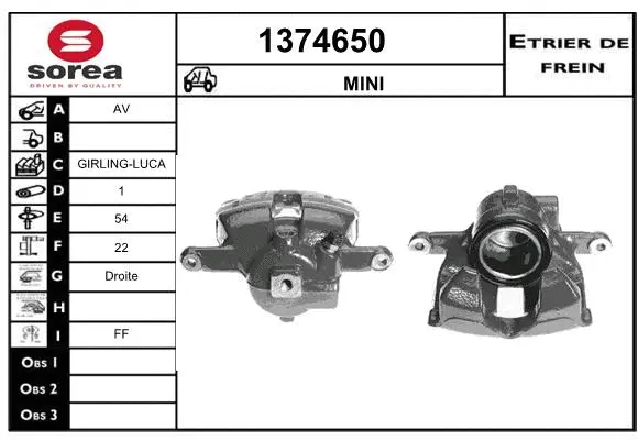 Brake Caliper (1374650)