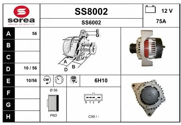 Alternator (SS8002)