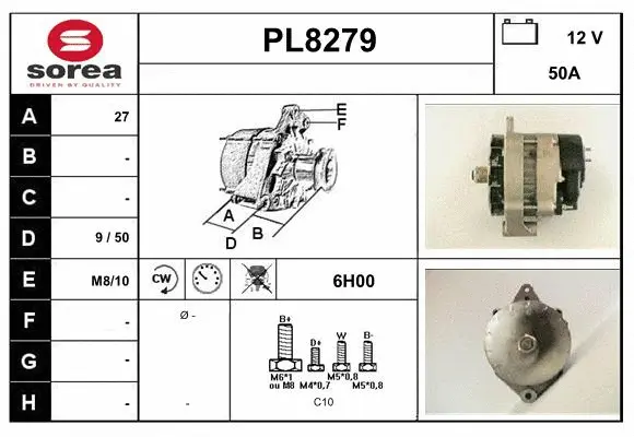Alternator (PL8279)