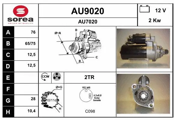 Starter (AU9020)
